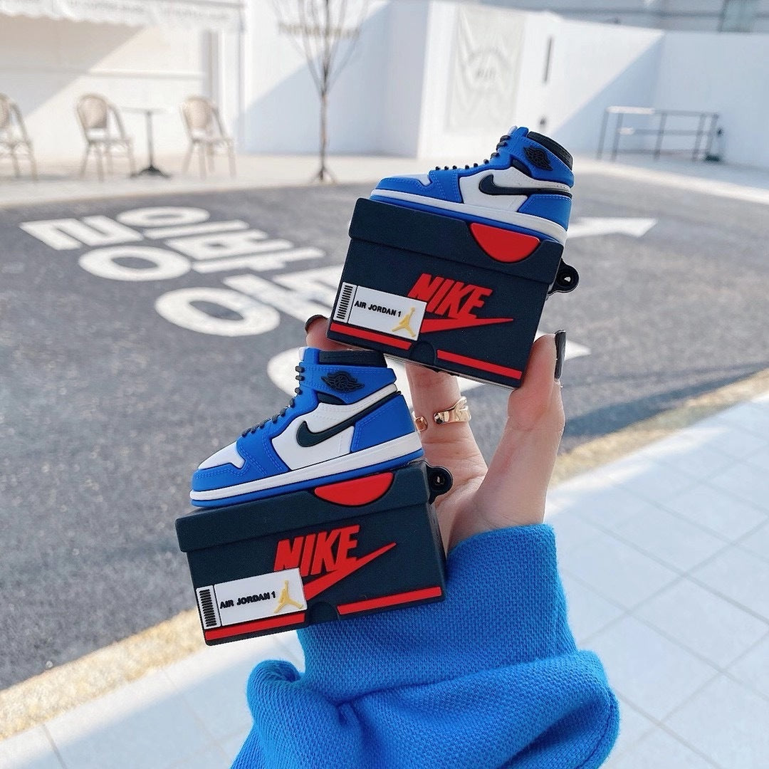 3D Sneaker AirPods Case – Shoe Box Protective Cover for AirPods Pro & AirPods 1/2/3