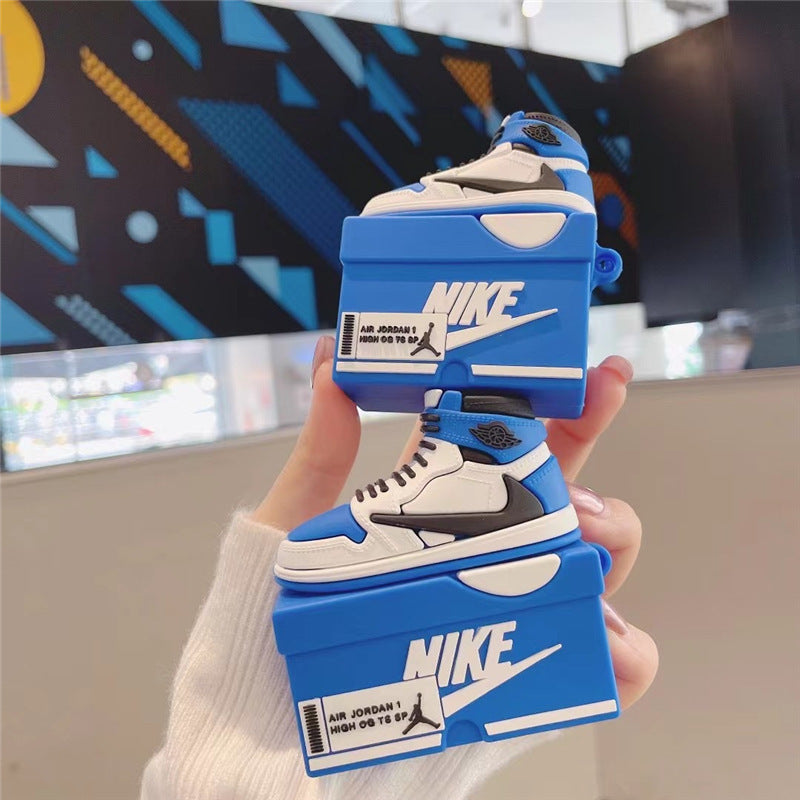 3D Sneaker AirPods Case – Shoe Box Protective Cover for AirPods Pro & AirPods 1/2/3