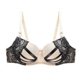 Julexy Women's Push-Up Lace Bra – Underwire Padded Bralette with B & C Cup Support