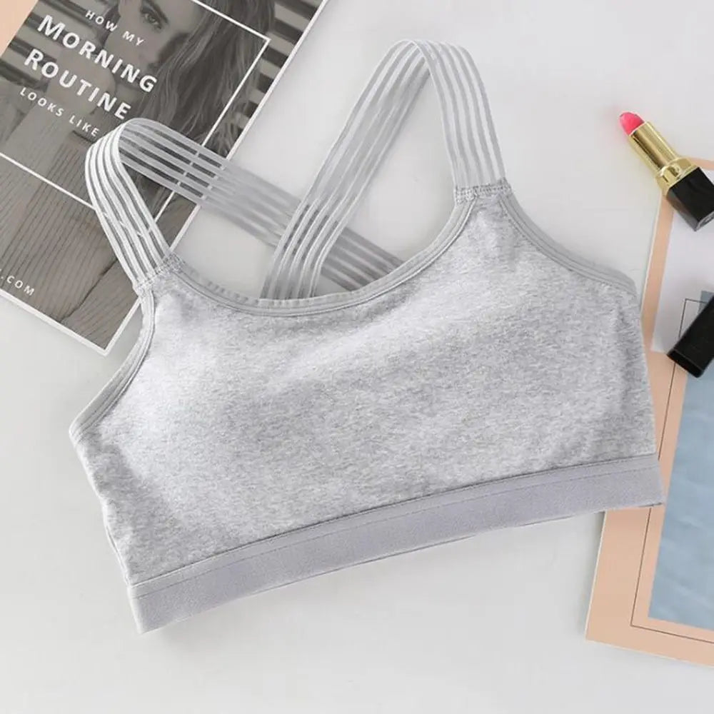 Women's Seamless Sports Bra – Breathable Push-Up Yoga & Fitness Crop Top